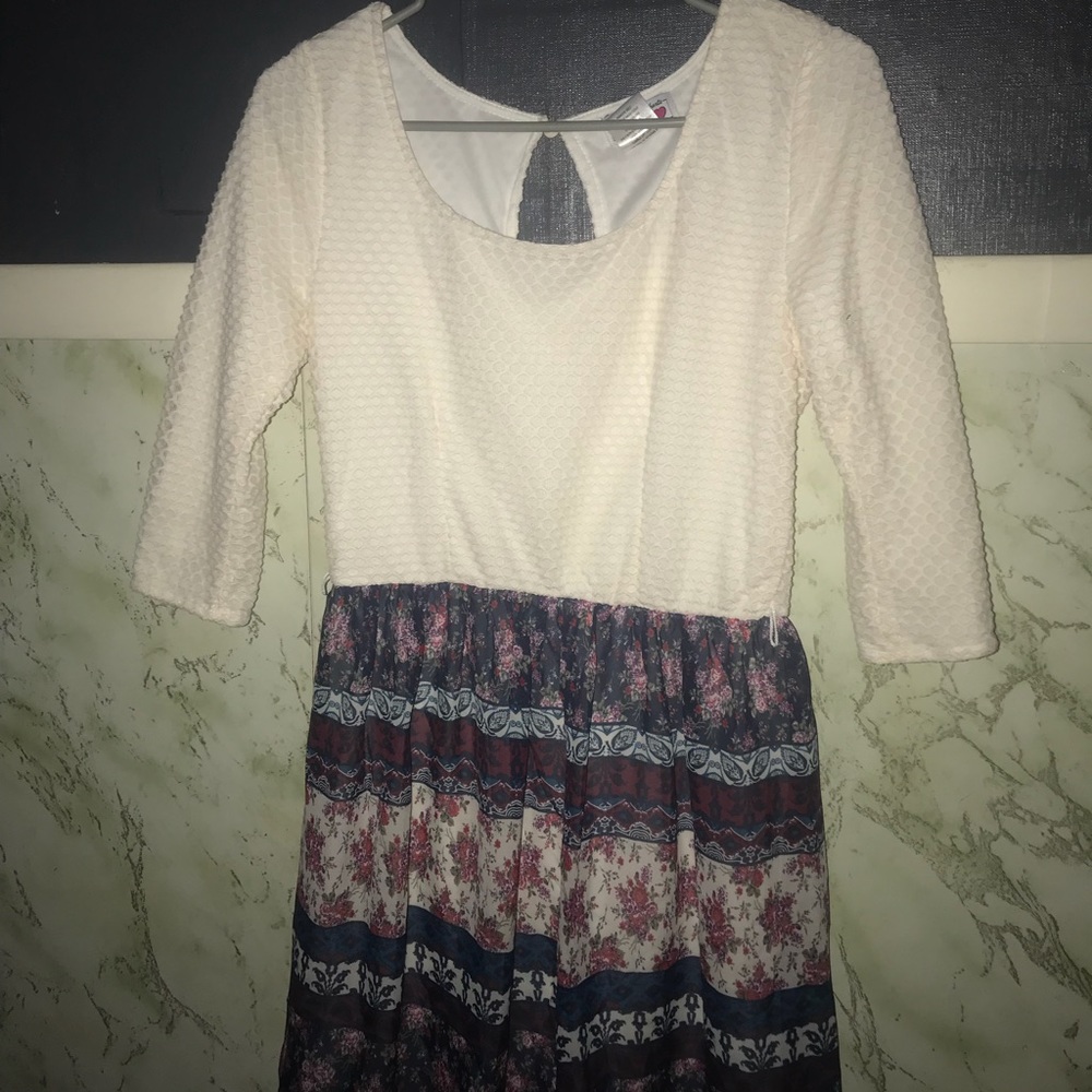 Three Pink Hearts Dress